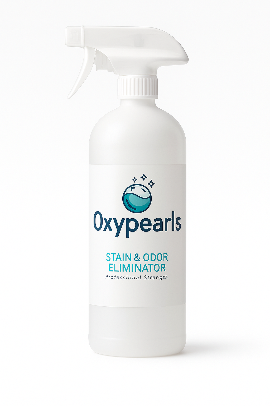 32 oz spray bottle of Oxypearls Carpet, Upholstery, and Pet Stain & Odor Eliminator