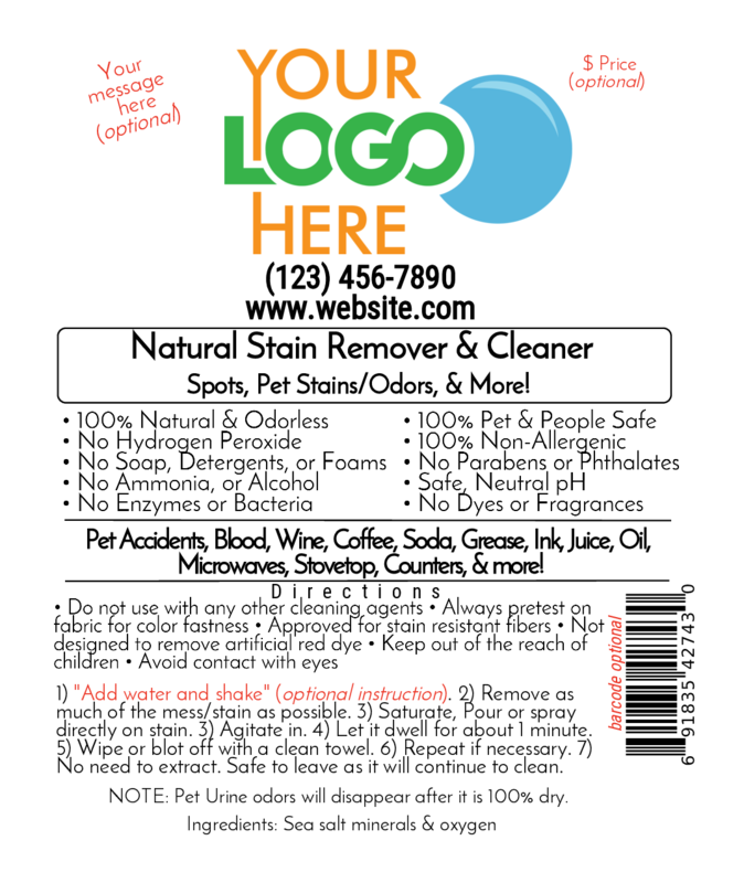 Case of 72, 4 oz flip top bottles: $180/case (only $2.50/bottle wholesale - MSRP is $5/bottle)