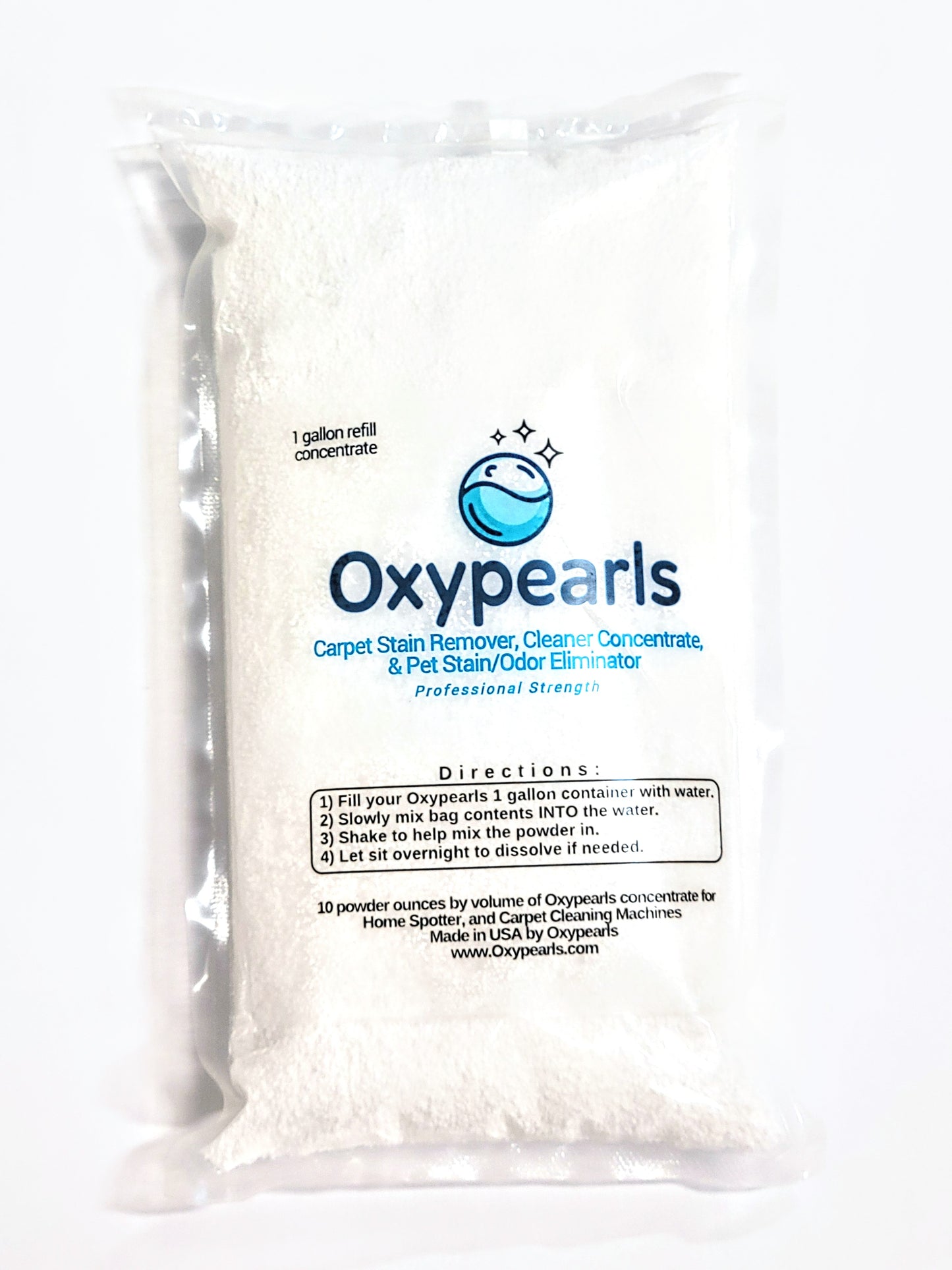 Refill Concentrate for Oxypearls gallon jug
